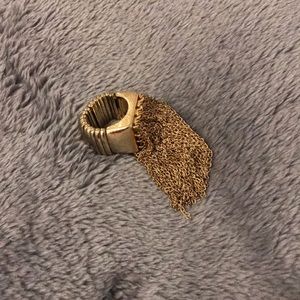 Golden Statement Ring!